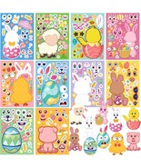 50 Sheets Easter Stickers For Kids Make Your Own Bunny Stickers For Todd... - £19.50 GBP