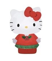 Hello Kitty Airblown Inflatable Christmas Lights Up 4.5’ Feet Tall Gemmy - £40.89 GBP