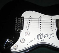 The Cure     robert smith     autographed    Signed  new  Guitar     * p... - £558.25 GBP