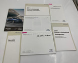 2017 Hyundai Sonata Owners Manual Handbook Set with Case OEM N04B12005 - £25.32 GBP