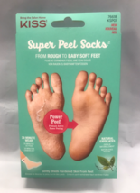 Kiss Super Peel Socks From Rough To Baby Soft Feet KSP01 - £4.54 GBP