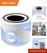 Ultra-Quiet HEPA Air Purifier Filter - Perfect for Sleep Mode &amp; Allergen... - $69.25