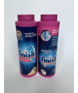 2x Finish Hard Water Booster Powder Lemon Sparkle 14 Oz Each Pink - $1,002.49 MXN