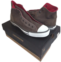 Authenticity Guarantee 
Converse All Star Chuck 117283 Leather D-Ring Brown S... - £61.66 GBP
