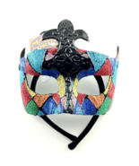 MASQUERADE BALL MASK FETISH HALLOWEEN ROLE-PLAY COLORFUL - £19.65 GBP