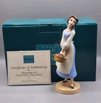 WDDC Beauty And The Beast Belle &quot;Dreaming Of A Great Wide Somewhere&quot; wit... - $140.24