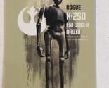 Rogue One Trading Card Star Wars #PF7 K2S0 - $1.97