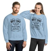 Generic Best Dad No1 Forever Fremium Quality World&#39;s Greatest Unisex Sweatshirt. - $33.65