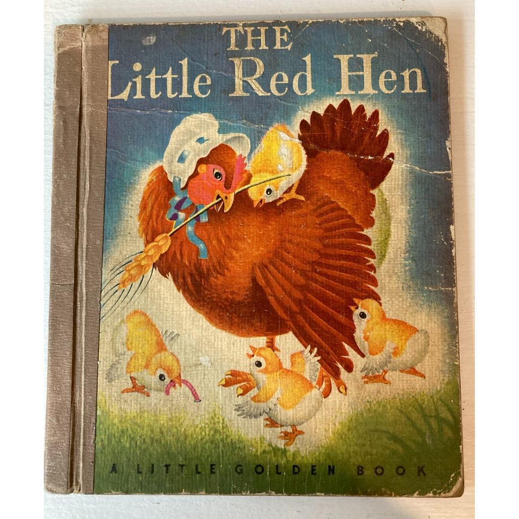 The Little Red Hen A Little Golden Book Vintage 1942 Illustrated by ...