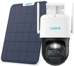 Reolink TrackMix + Solar Panel 2K 360° PTZ Security Camera Outdoor 2.4/5... - $3,287.48 MXN