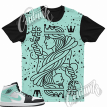 AO QUEEN T Shirt for J1 1 Mid Tropical Twist 97 Force 90 97 Dunk Teal Dew - £37.03 GBP+