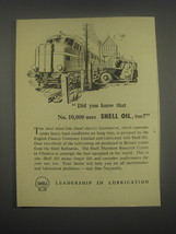 1949 Shell Oil Ad - Did you know that No. 10,000 uses Shell Oil, too? - £14.53 GBP