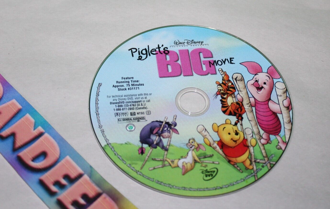 Primary image for Disney Piglet's Big Movie DVD  Loose
