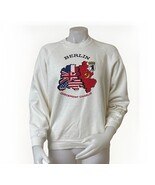 Vintage Berlin Checkpoint Charlie Sweatshirt Mens Small Shirt 1980s Germany - €32,98 EUR