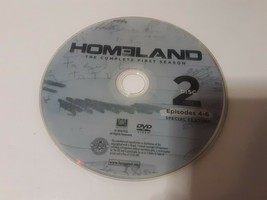 Homeland The Complete First Season Disc 2 Only Episodes 4-6 DVD NO CASE ONLY DVD - £1.17 GBP