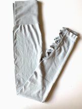 Zenana Outfitters  S-M Super Stretch Lattice Hem Tummy Control Long Legg... - $12.86
