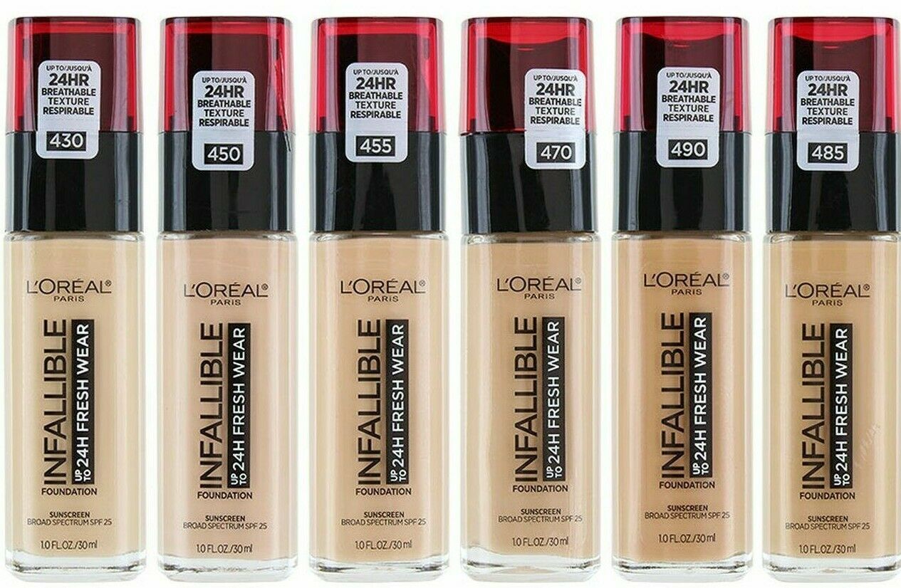Primary image for B1G1 AT 20% OFF Loreal Infallible Up To 24H Fresh Wear Foundation (READ DESC)