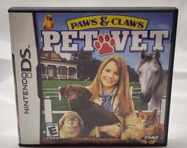 Nintendo Ds: Paws &amp; Claws Pet Vet - £1.96 GBP