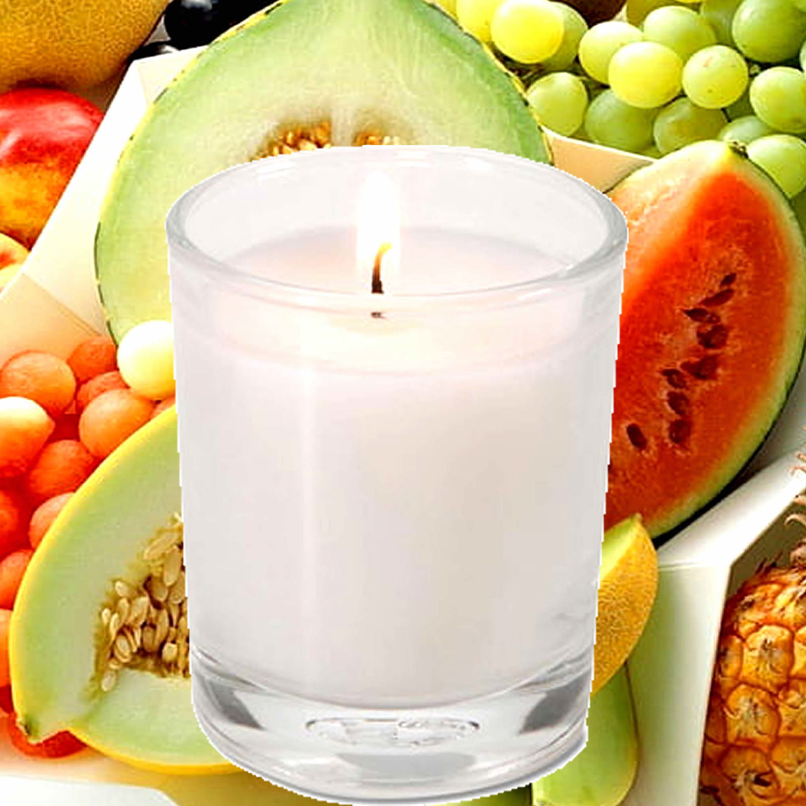 Wild Mixed Melons Scented Votive Candles Hand Poured Luxury Home Fragrance - $14.95+