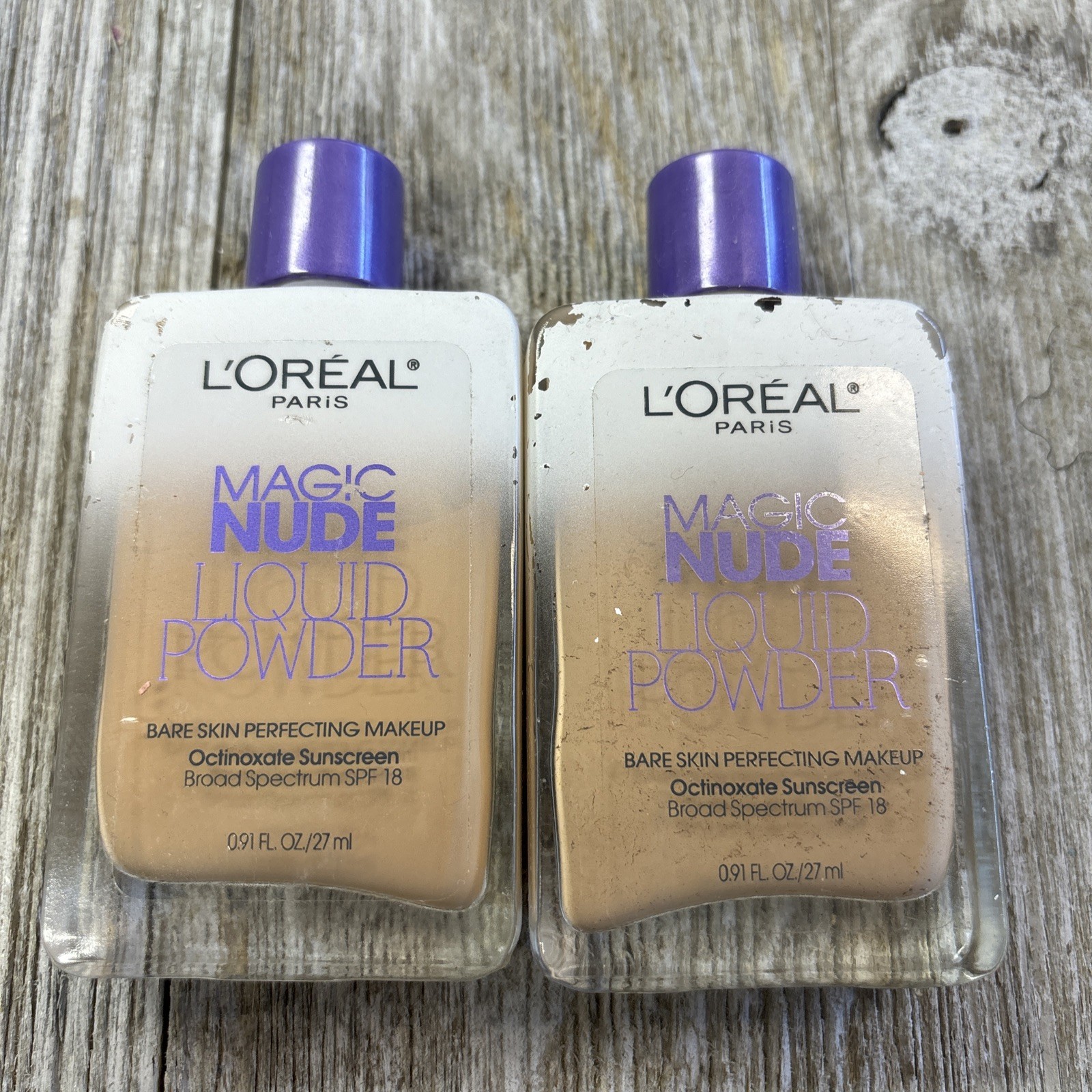 (2) L&#39;Oreal Paris Magic Nude Liquid Powder Perfecting Makeup #320 Natura... - $15.72