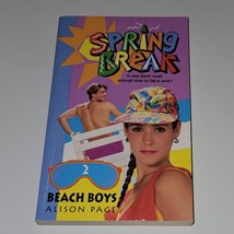 VTG Spring Break #2 Beach Boys Paperback Book Alison Page 1991 - £11.83 GBP