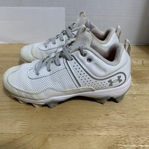 Under Armour Glyde RM White Kids  Softball cleats Size 1 - $261.89 MXN