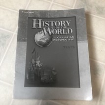 A BEKA  History of the World Teacher Test KEY 3rd ed.  7th Abeka Homeschool  - £8.84 GBP