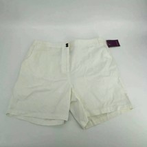 Laura Scott Women&#39;s White Shorts 18 Cotton Blend NWT $30 - £9.84 GBP