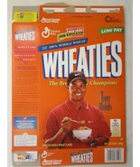 Empty WHEATIES Cereal Box 1998 TIGER WOODS Series 38 12 oz - $11.16