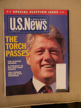 U.S. News &amp; World Report Bill Clinton; Election Issue; Clergy; Tech Nov 1992 VG - £18.74 GBP