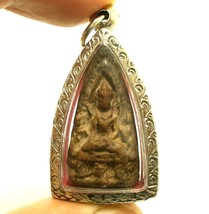 PHRA LIANG REAL ANTIQUE LORD BUDDHA AMULET LUCKY RICH PEACEFUL SAFE LIFE... - £252.66 GBP