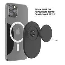 PopSockets PopGrip Phone Holder - black new - £22.94 GBP