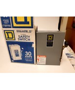 Square D 30 Amp General Purpose Safety Switch Plug Fuse Indoor 120/240 V... - €50,28 EUR