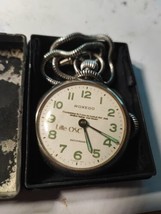 French Football Lille OSC 1948 top scorer lean Baratte Roxedo pocket watch - £125.73 GBP