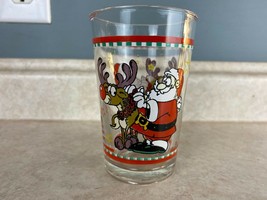 Santa Claus &amp; Rudolph The Red Nose Reindeer  - Christmas 8 Fluid Ounce D... - £6.50 GBP