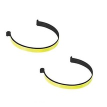 2PK PAIR REFLECTIVE CYCLING TROUSER CLIPS CYCLE BIKE BICYCLE HI-VIS CLIP... - $5.80