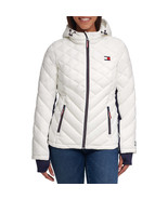 Tommy Hilfiger Women&#39;s Packable Jacket - White (Small) - £36.32 GBP