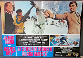 Diana Rigg,George Lazenby (On Her Majestys Secret Service) Rare 1969 Poster - £197.89 GBP