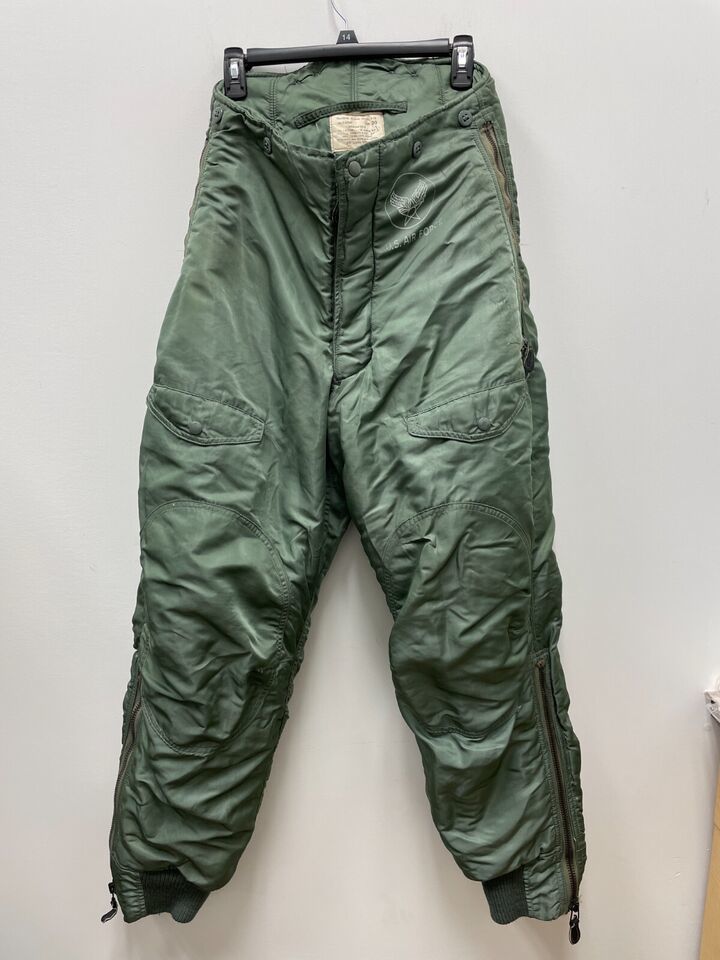 VINTAGE 1962 VIETNAM US AIR FORCE USAF TROUSERS FLYING MAN&#39;S TYPE F-1B -... - $154.28