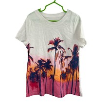 Epic Threads Sunset Palm Tree Tee Size Small New - $11.65