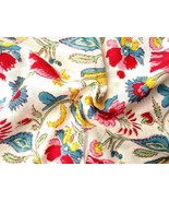Printed Hand Block Fabric Cotton Fabric Size 5 Yard (Fabric 21) - $57.43 CAD