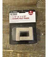 NORGE 1-1/2” X 1-1/2” L-Shaped Felt Pads - $13.71 CAD