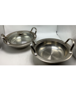 TWO Wolfgang Puck BIstro Collection 18-10 Stainless  8”  Servers ONE Lid - £20.58 GBP