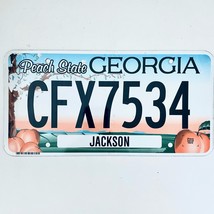  United States Georgia Jackson County Passenger License Plate CFX7534 - £13.37 GBP