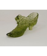 Degenhart Cat Head Daisy Button Pattern Cat Head Glass Shoe - £39.33 GBP