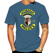 Satudarah Mc World Maluku Motorcycle Mens T-shirt Adult Mens Cool Printed T Shir - £89.95 GBP