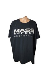 Mass Effect Andromeda Spellout T-shirt Video Game Playstation Xbox Slim ... - $14.69