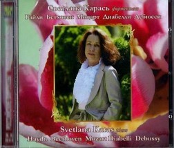 Svetlana Karas, piano. Haydn, Beethoven, Mozart, Diabelli, Debussy [Audio CD] Ha - £9.39 GBP