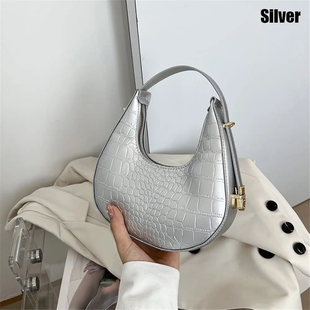 Women&#39;s Fashion Underarm Bags PU  Bag Cute Simple Handbags Female Purses Tote Ba - $56.05