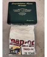 Vintage Snap-On 75th Anniversary Algona Iowa Toolbox 1920-1995 T-Shirt T... - €124,63 EUR